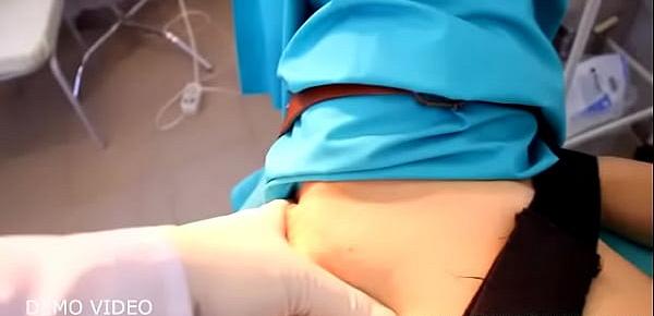  Lustful doctor on gyno exam